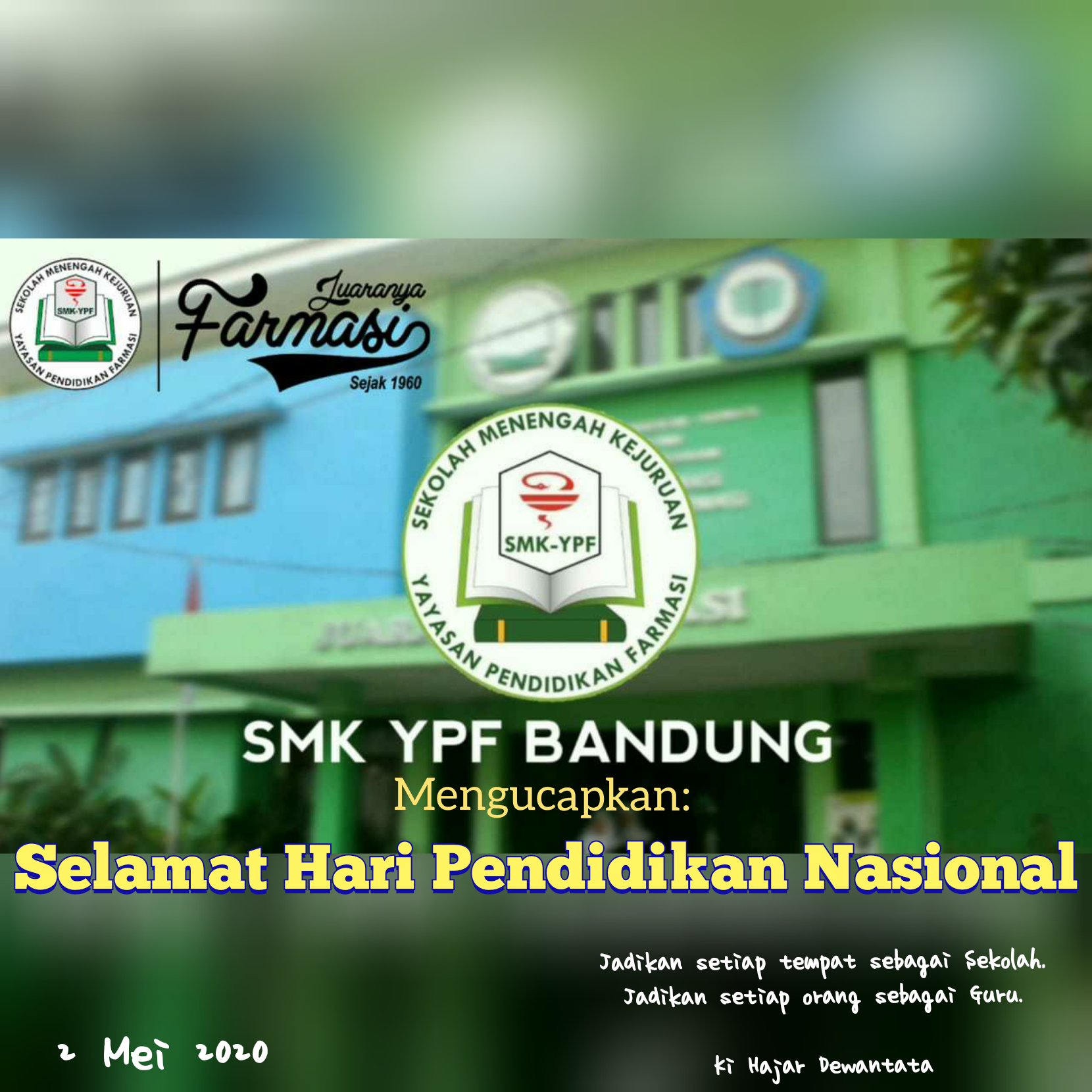 SMK YPF Bandung tanggap Covid 19